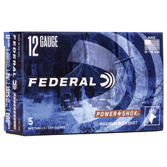 FED POWER-SHOK BUCKSHOT 12GA 2.75 8P #000 5/50