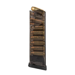 ETS MAG GLOCK 22 40SW 16RD CARBON SMOKE