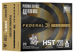 FED PERSONAL DEFENSE 44REM HST JHP 20/10