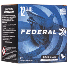 FED GAME-SHOK FIELD 12GA 2.75 1-1/8OZ #7.5 25/10