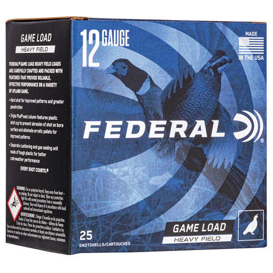 FED GAME-SHOK FIELD 12GA 2.75 1.25OZ #6 25/10