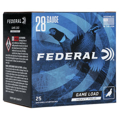 FED GAME-SHOK FIELD 28GA 2.75 1OZ #7.5 25/10
