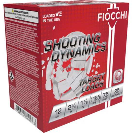 FIO SHOOTING TARGET 12GA 2.75 #7.5 25/10