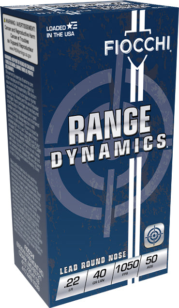 FIO RANGE 22LR 40GR LRN 50/100