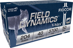 FIO FIELD 204RUG 40GR HORNADY VMAX 50/20