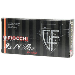 FIO 9X18 ULTRA 100GR FMJ 50/20
