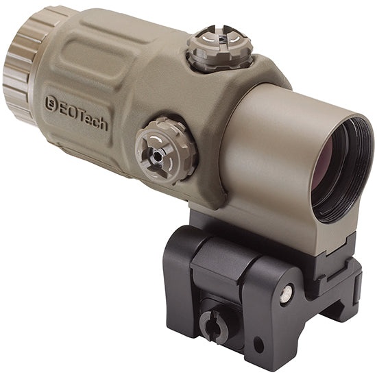 EOTech G33 3X Magnifier with Switch-to-Side Mount — Tan