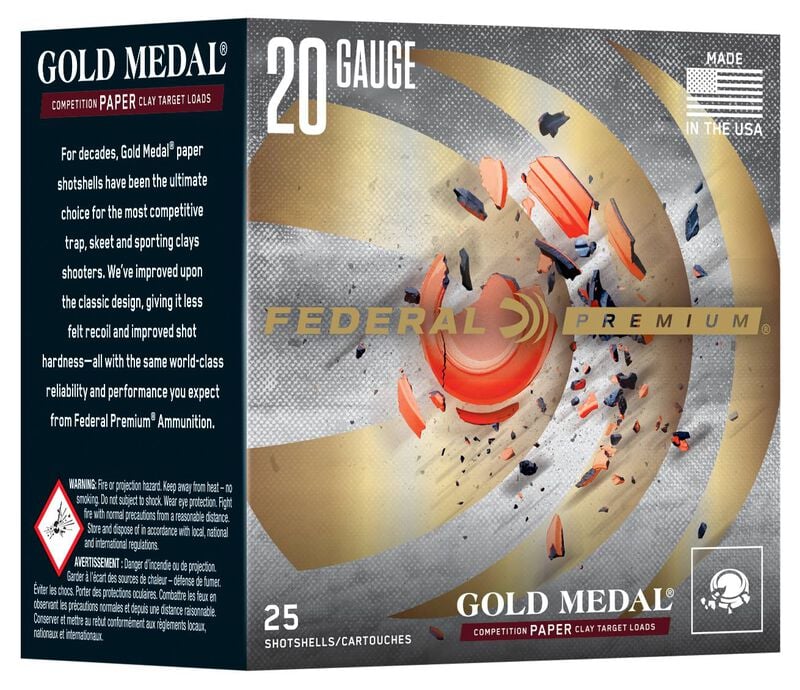 FED GOLD MEDAL PAPER 20GA 2.75 7/8OZ #7.5 25