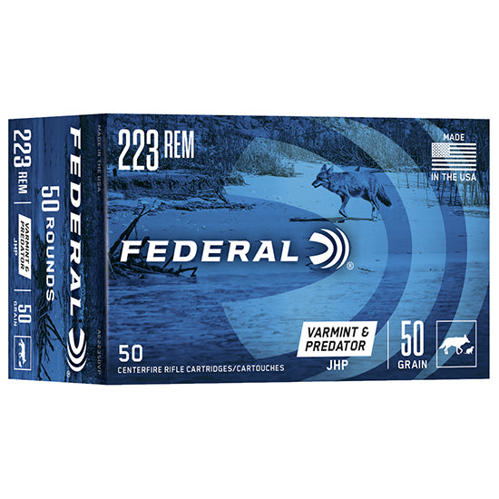FED AMERICAN EAGLE V&P 223REM 50GR JHP 50/5