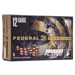 FED VITAL-SHOK BUCKSHOT 12GA 2.75 12P #00 5/50