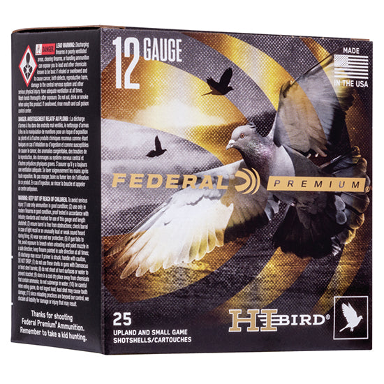 FED HIGH BIRD 12GA 2.75 1 1/8 OZ #8 25/10