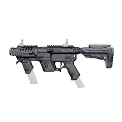 Recover Tactical P-IX+ Modular AR Platform Conversion Kit Black with Folding Brace for Glock Pistols