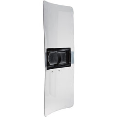 Peacekeeper II Clear Riot Shield w/ Custom-Molded Ambidextrous Handle, 24 X 48