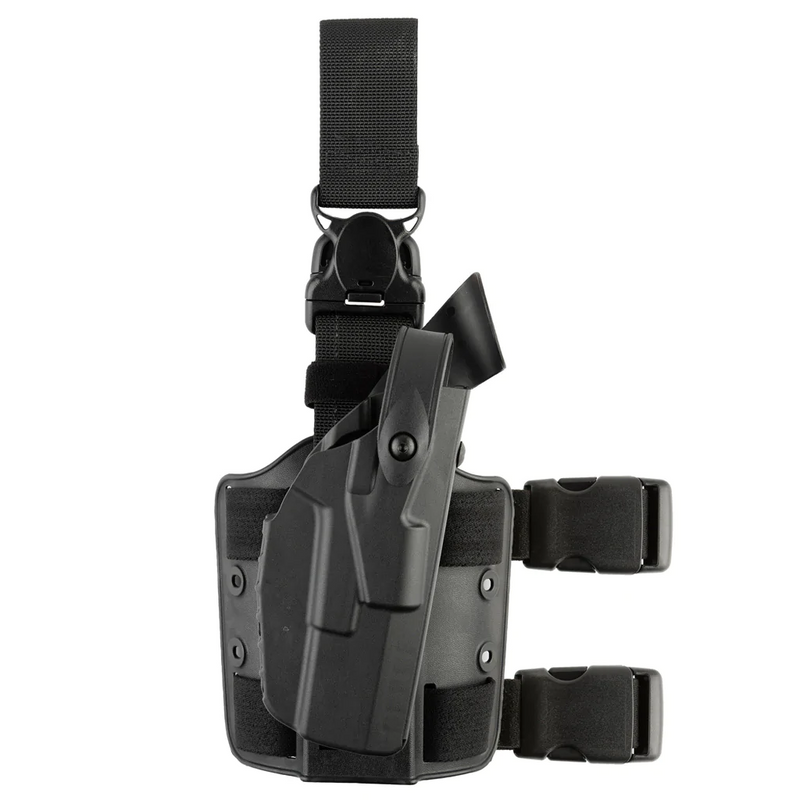 Model 7005 7TS SLS Tactical Holster w/Quick Release Leg Strap for Glock 17 w/ Light