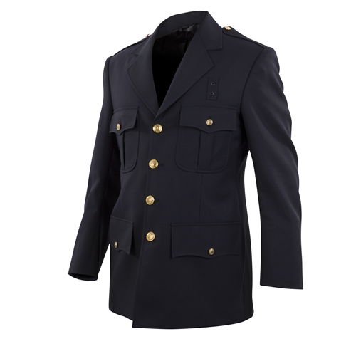 Single-Breasted 4-Pocket Top Authority Blousecoats