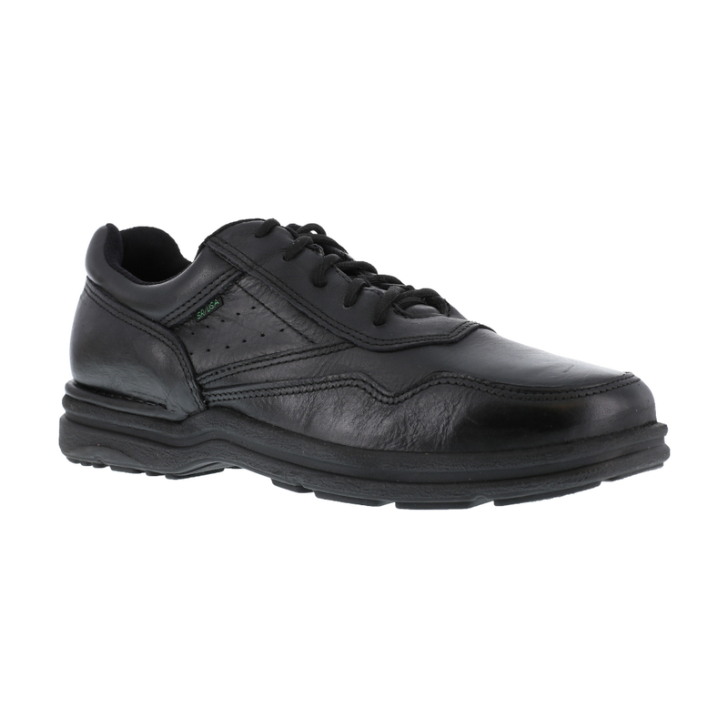 Rockport Postwalk Women's Oxford Work Shoe w/ Soft Toe - Black