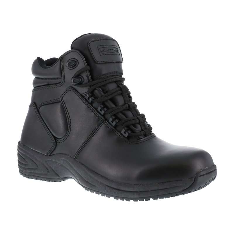 Grabbers - Affixed Women's 6'' Sport Boot w/ Soft Toe - Black
