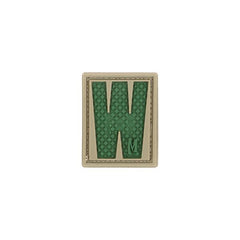 Letter W Morale Patch