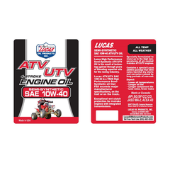 Semi Synthetic SAE 10W-40 ATV Engine Oil
