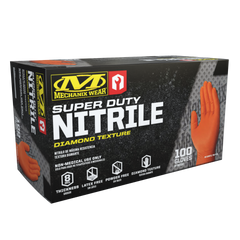 8 Mil Nitrile RDT Gloves - 100 Pack