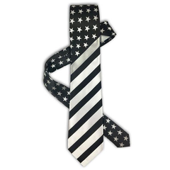 Thin Red Line American Flag Tie, Standard