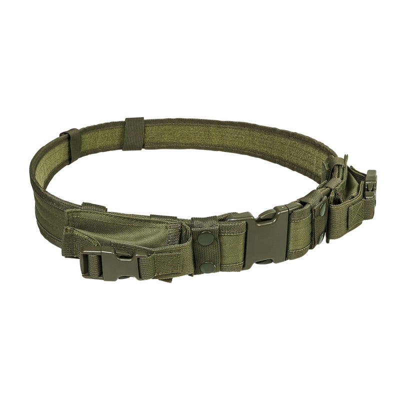 Tactical Belt w/Two Pouches