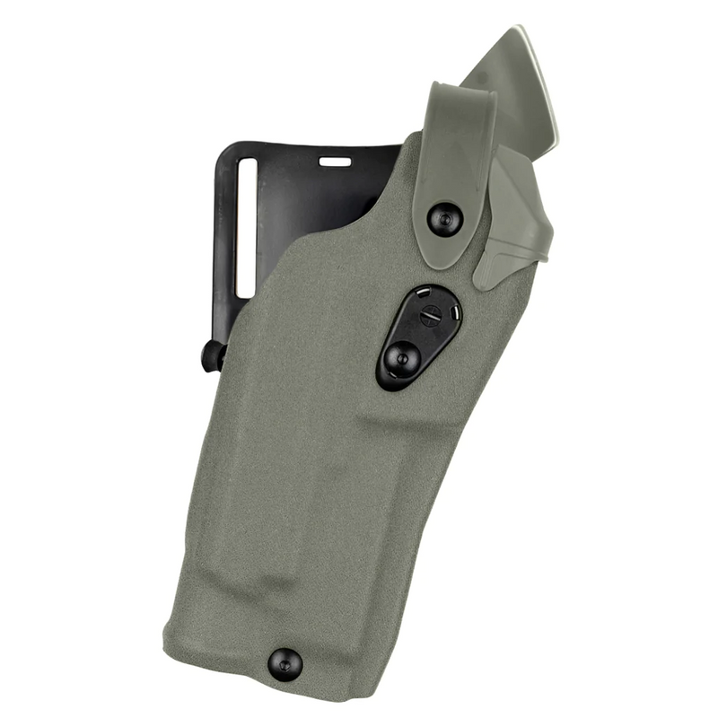 Model 6360RDS ALS/SLS Mid-Ride, Level III Retention Duty Holster for Glock 17 w/ Light/Laser