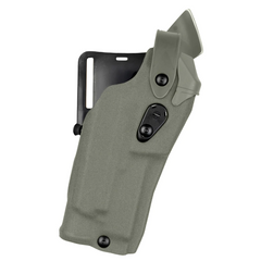 Model 6360RDS ALS/SLS Mid-Ride, Level III Retention Duty Holster for Glock 17 w/ Light/Laser