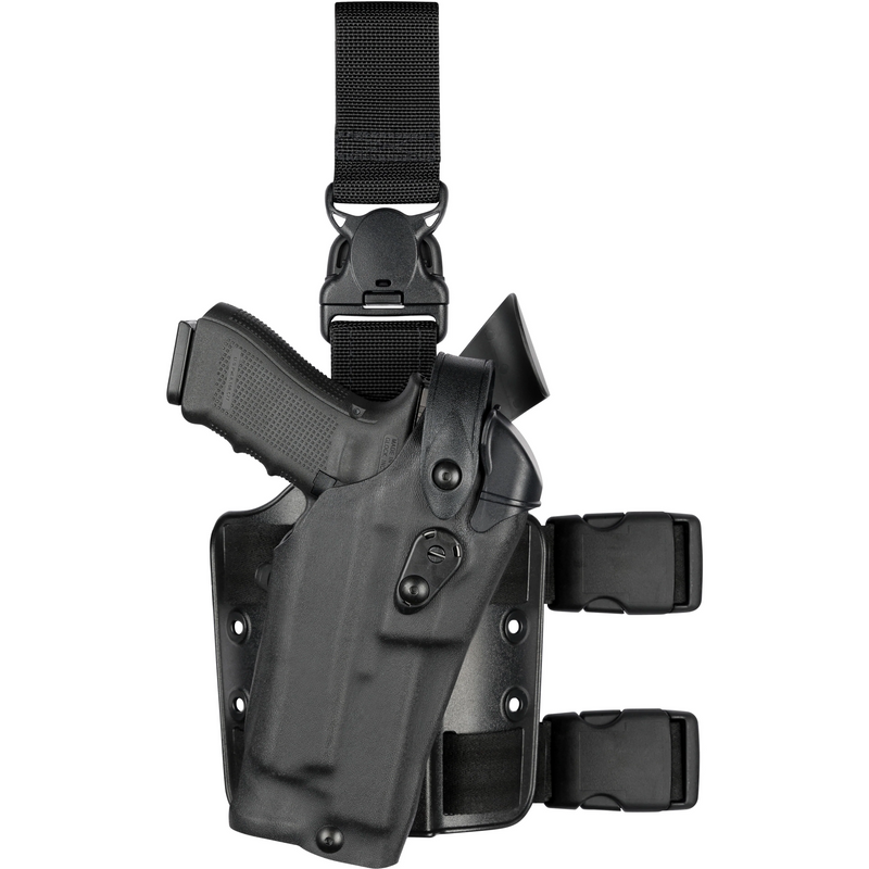 Model 6305RDS ALS/SLS Tactical Holster w/ Quick-Release Leg Strap for Smith & Wesson M&P 9L C.O.R.E. w/ Light