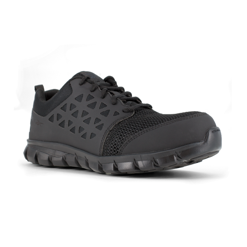 Sublite Cushion Work Athletic Shoe w/ Composite Toe - Black