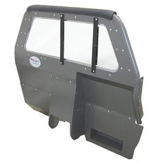 1/2 Slider Poly Window w/ Expanded Metal Insert - 2015-2020 Chevy Tahoe or Suburban