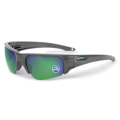 ESS Crowbar Carbon Gray wPolarMirrorGrn