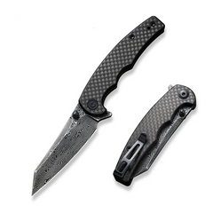 CIVIVI P87 Folder Flipper Knife Carbon Fiber & G10 Handle (2.90