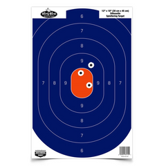 Dirty Bird 12 x 18 Blue / Orange Silhouette Target, 100 Targets