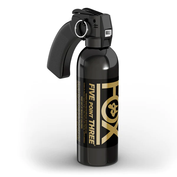 Five Point Three Pepper Spray w/ Pistol Grip - 1lb Cone Fog