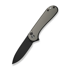 CIVIVI Button Lock Elementum II Flipper Knife Aluminum Handle (2.96