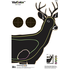 Champion Targets 45823 Adhesive Visicolor Targets, Deer, 10 Pack