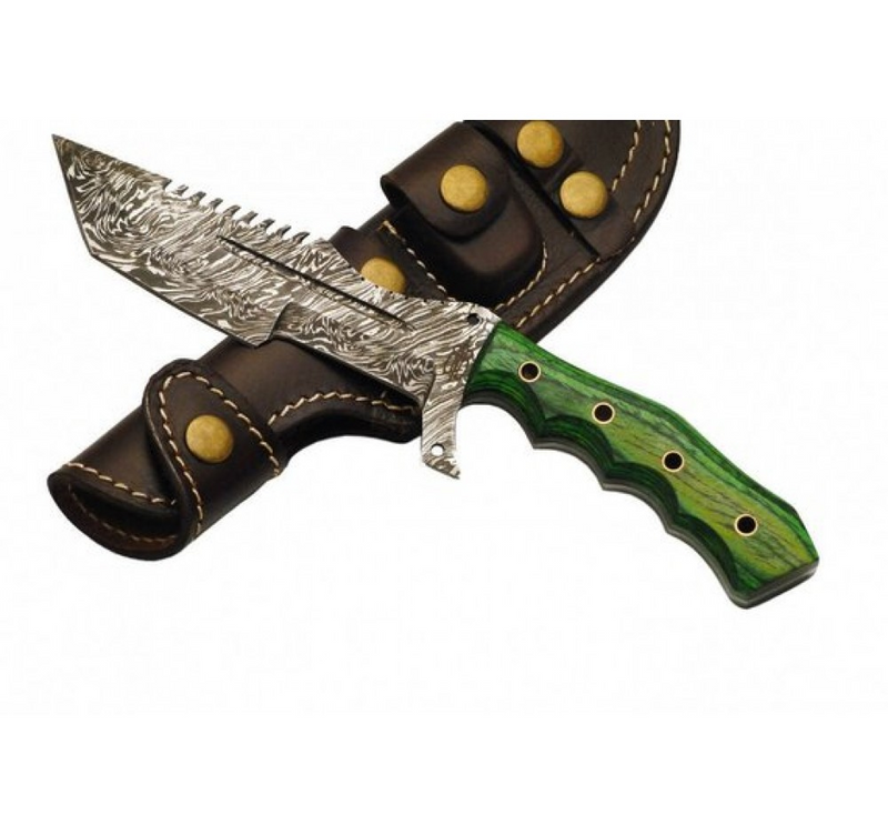 Damascus Hulk Tanto Tracker