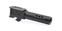 G26 Ported Barrel Flush and Crown Black Nitride
