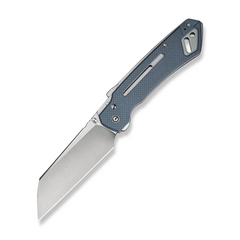 CIVIVI Buster FG Thumb Stud & Superlock Knife Neutral Blue Coarse G10 Handle (4.2