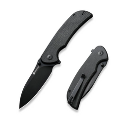 Borzam Flipper/Thumb Stud Folding Knife 3.46