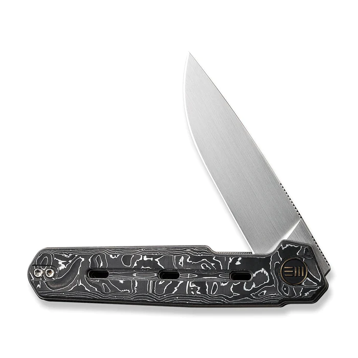 WEKNIFE Navo Flipper Knife Carbon Fiber Handle (3.25