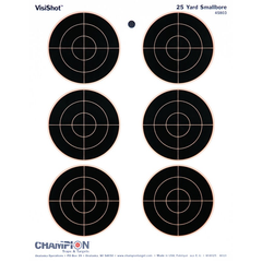 Champion Targets 45803 Visishot Circle Targets, 3 (10 Pack)