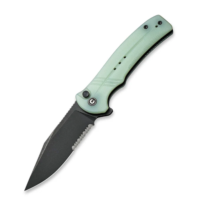 CIVIVI Cogent Flipper & Button Lock Knife G10 Handle (3.47