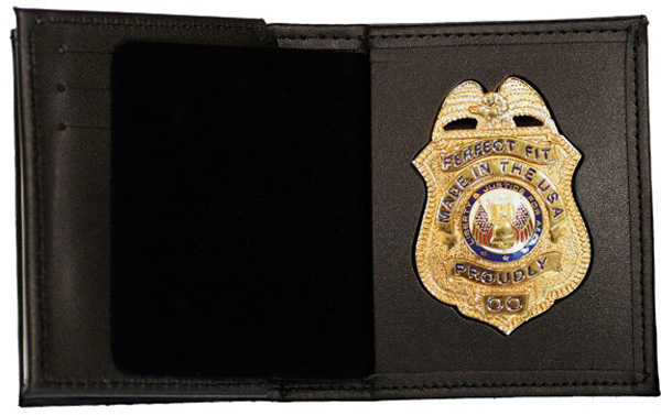 Badge & Double ID Wallet - 3.38''x4.50''
