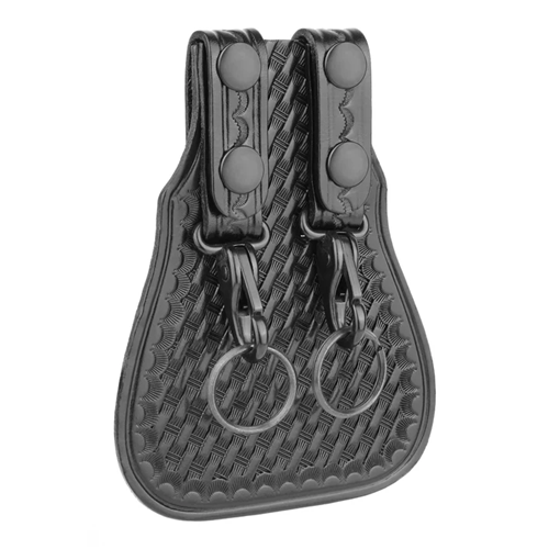DOUBLE KEY SCABBARD B/W  BLACK