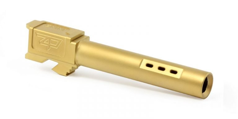 G17 Gen 1-4 Ported Barrel Flush and Crown TiN