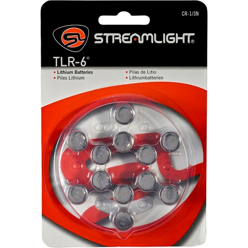 CR 1/3N Lithium Batteries for TLR6 - 12 Pack
