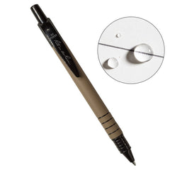All-Weather Durable Pen - Black Pen with Black Ink - 2 Pack