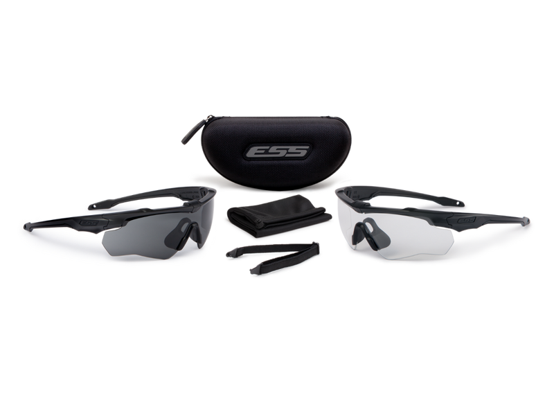 Crossblade 2X Black w/ Clear & Smoke Gray Lenses